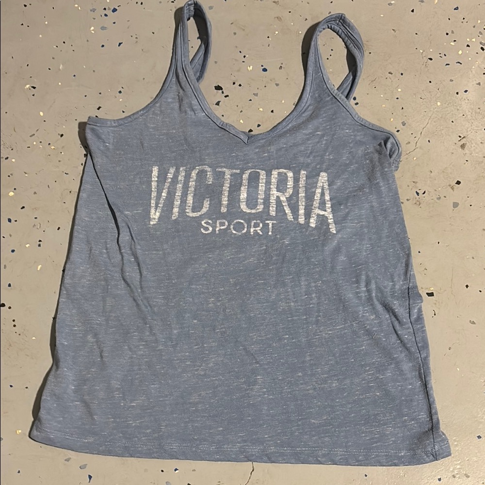 Blue Tank Top size small Victoria secret sport